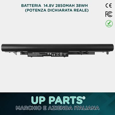 UP PARTS Batteria HP JC04 (2850mAh,41,6Wh) per Notebook 919700-850