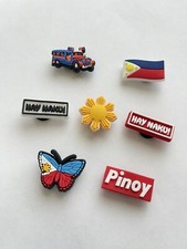 7 PCs. Pinoy / Filipino Crocs Charm Great Christmas Gift