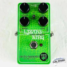 Used Electro-Harmonix EHX Lizard King Bass Octave Fuzz Guitar Effects Pedal