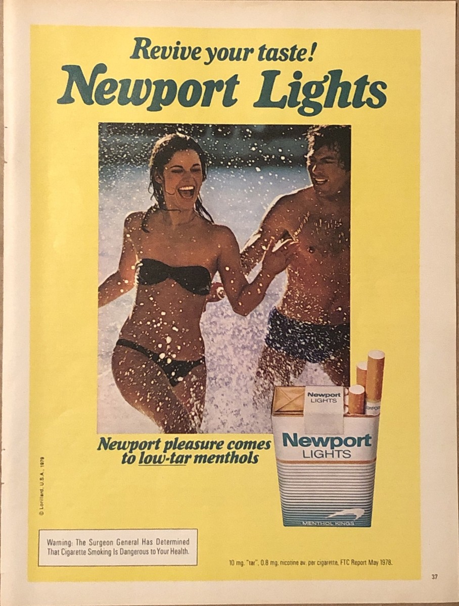 newport black cigarettes menthol target African American market TIL 80% of black smokers