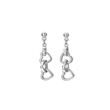 Image of Hot Diamonds Triple Trio Earrings