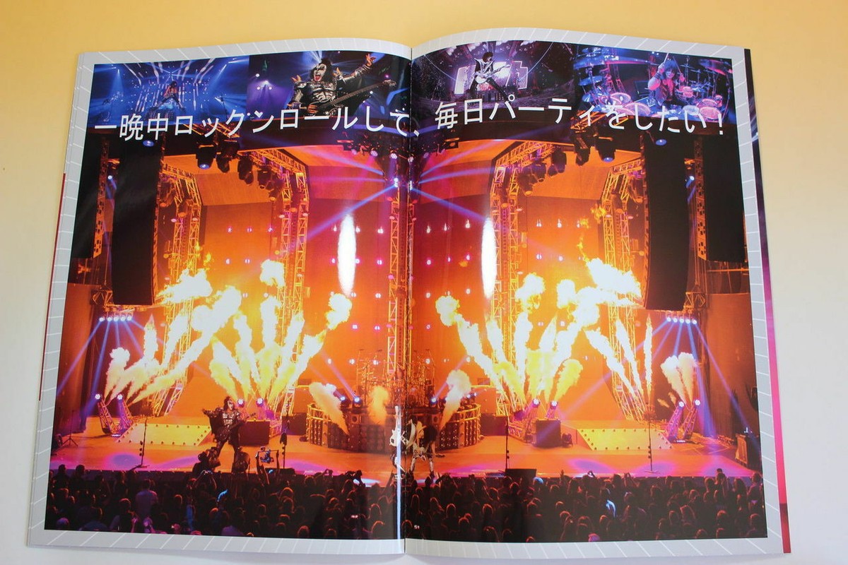 KISS Japan Tourbook 2015 Tour Program RARE! | eBay