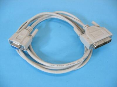 6ft. Serial Computer Cable DB9-F x DB25M Data 72'' B