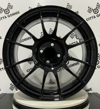 Set 4 Jantes en Alliage Abarth Punto Evo De 16 " + 4 Pneus 195/55R16 Debica