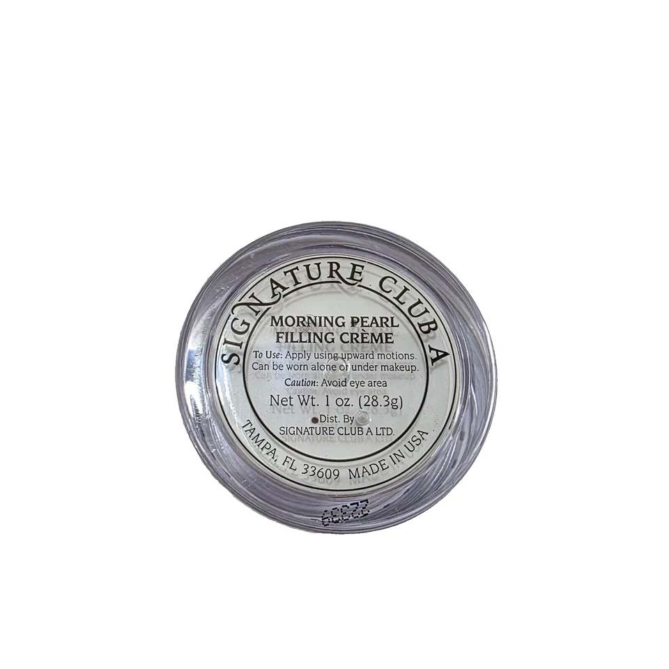 Signature Club A Morning Pearl Filling Cream 1oz/ 28.3g NEW SEALED - Image 2 of 4