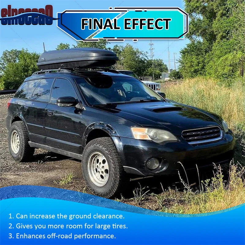 Alum 3" Full Lift Kit Spacers for Subaru 2000-2005 2006 Legacy / Baja / Outback - Изображение 2 из 4