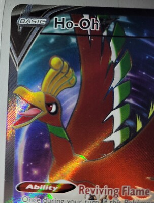 Pokémon TCG Ho-Oh V (Full Art) Silver Tempest 187/195 Holo Ultra