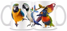 Parrot Mug 11oz  Bird Cup Parrots