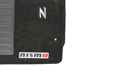 2009-2020 Nissan 370Z Carpeted Black Front Floor Mats Set OEM NEW