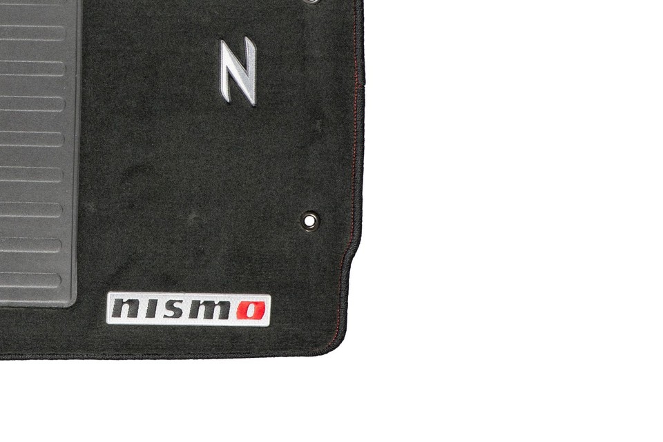 New OEM Nissan Pathfinder Floor Mats 2013-2020 - 4-Piece Set, Front & Rear, Black Carpet, Part 999E2-ZXH00