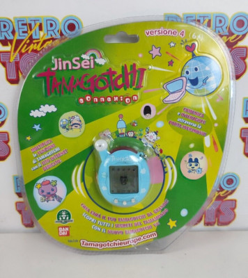 JINSEI TAMAGOTCHI CONNEXION VERSION 4 SEALED BANDAI CLOUD BLUE PRECIOUS GAMES