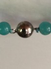 amazonite bead necklace 20 In. In Rhodium Over Sterling Silver — photo 4