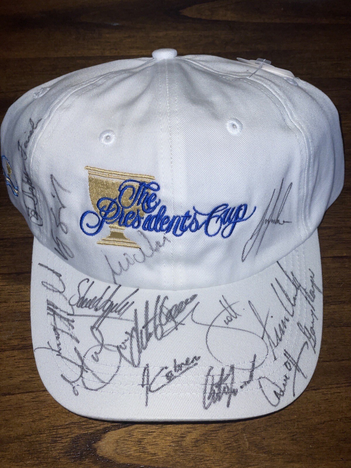 Gary Player Autographed Signed 2007 Presidents Cup Hat JSA LOA International 
