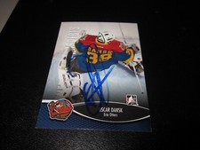 OS CAR DANSK SIGNED AUTOGRAPHED 2013 IN THE GAME ITG CARD # 57