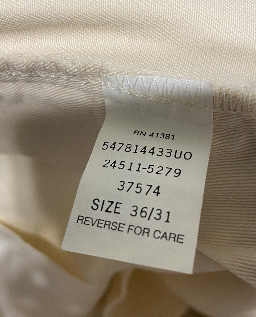 RARE Polo Ralph Lauren Men's Chino Pants 80's Archival Vintage Size 36 x 31 image 5