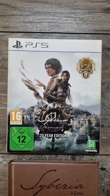 Syberia The World Before 20 Years Edition Für PS5 – Brandneu, Werkseitig Versiegelt, Inkl. 5 Jahre Herstellergarantie