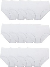 Fruit of the Loom Women Panties 100 Cotton Underwear Regular Plus Size