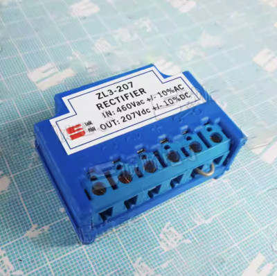 1PC  DC Rectifier New ZL3-207 IN 460Vac+/- 10% OUT 207Vdc+/- 10%