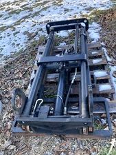 Upright Mast Toyota 2 mast,  2 Rails W/Carriage