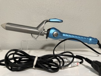 BaByliss Pro Nano Titanium 1'' Spring Curling Iron Heat Setting Up To 450°F