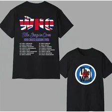 The Who Concert Tour 2025 T-shirt, size S-5XL