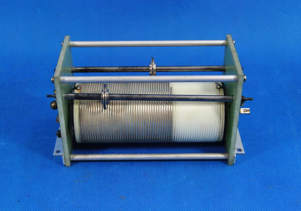 COLLINS ROTARY VARIOMETER 0.1-50uH 500W - Image 2 of 4