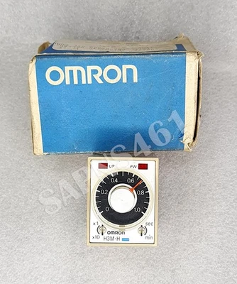 Omron H3M-H Timer *100/110/120VAC *New in open Box - Image 1 of 4
