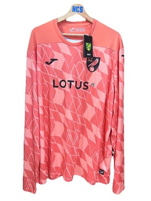 Norwich City FC Torwart Fußball Trikot 2023/24 Größe 3XL Herren L/S Joma Neu mit Etikett