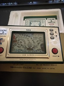VTG Nintendo Game and Watch POPEYE PP-23 1981 COMPLETE BOXED Tested Works Great 