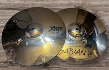 Sabian 14" XSR Rock Hi-Hat Cymbals Pair - Brilliant