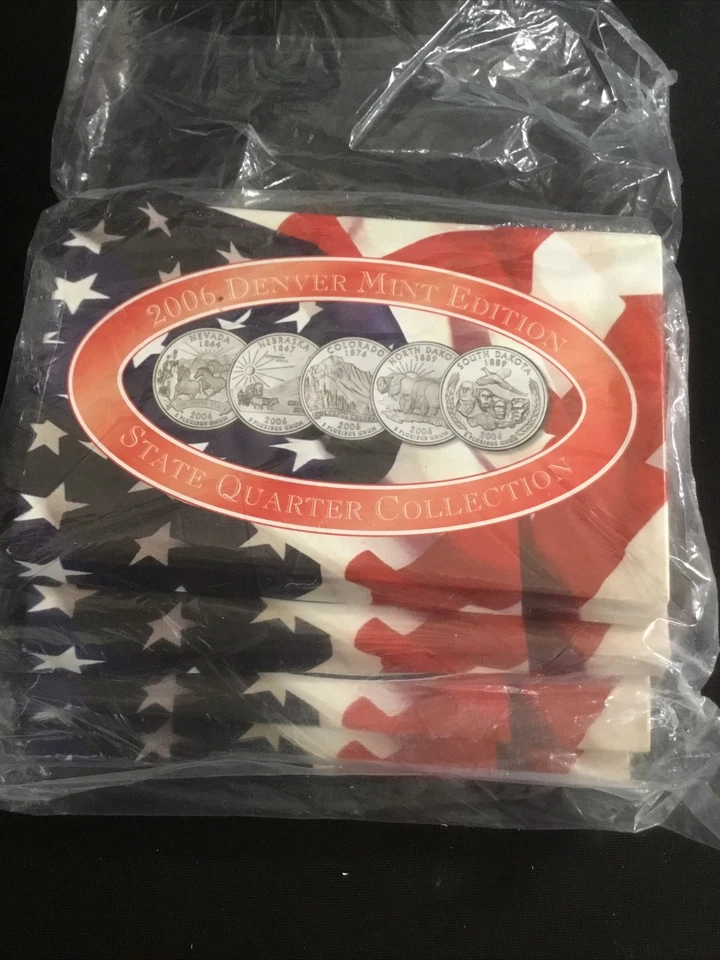 8 Sets Of State Quarters Mint Editions 2006 & 2008, P, D, Gold & Platinum - Image 4 of 4