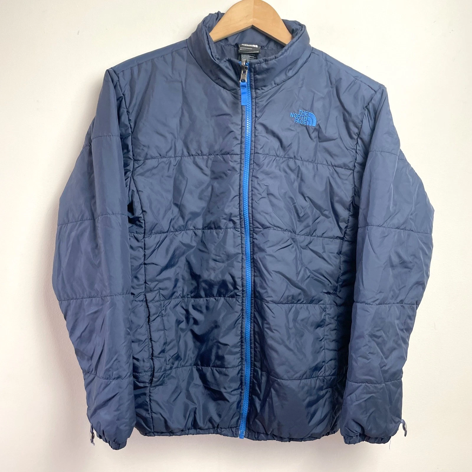 The North Face Youth Packable Puffer XL Navy Blue Lightweight Outdoors Gorpcore
Opens in a new windo