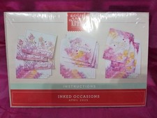 Stampin' UP PAPER PUMPKIN INKED OCCASIONS APR 2025 REFILL ONLY NO STAMPS/INK