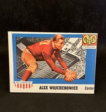 1955 Topps All American Alex Wojciechowicz #82 - NFL/College Football HOF