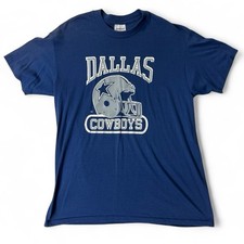 Vintage Stedman Dallas Cowboys Thin Single Stitch T Shirt XL Made in USA