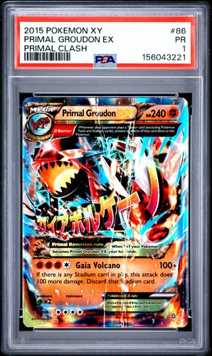 Primal Groudon-EX graded PSA 1 for sale on eBay