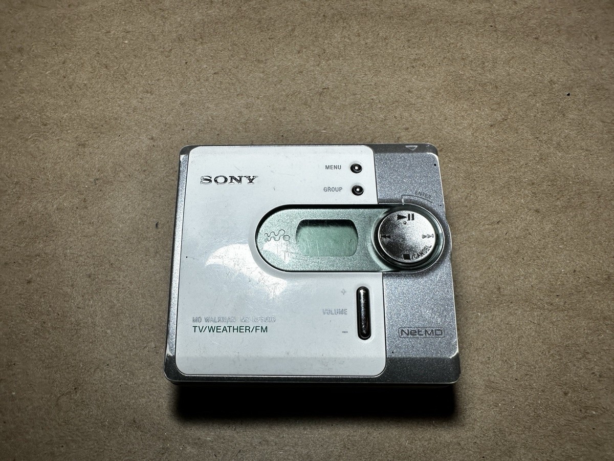 Sony MZ-NF520D Net MD Mini Disc Walkman Tested