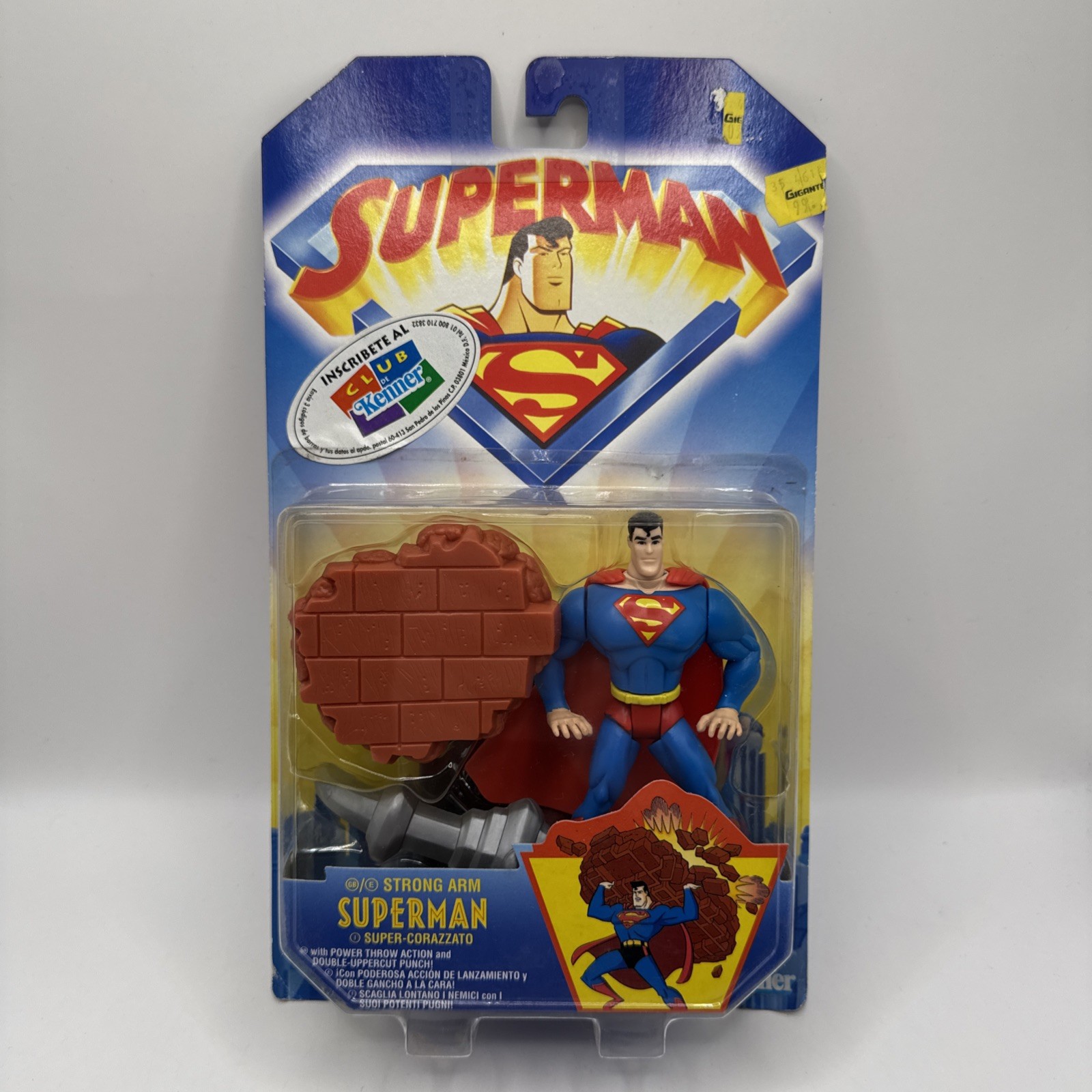 Kenner Superman The Animated Series - Strong Arm Superman Action Figure