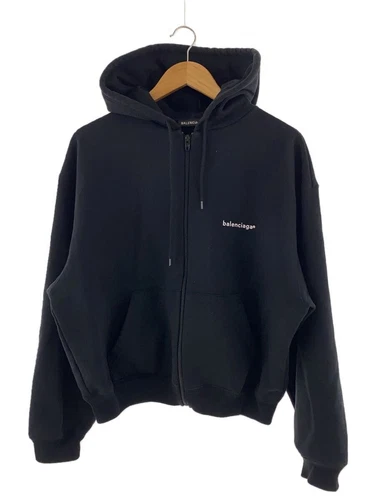 Felpa con cappuccio BALENCIAGA nera usata