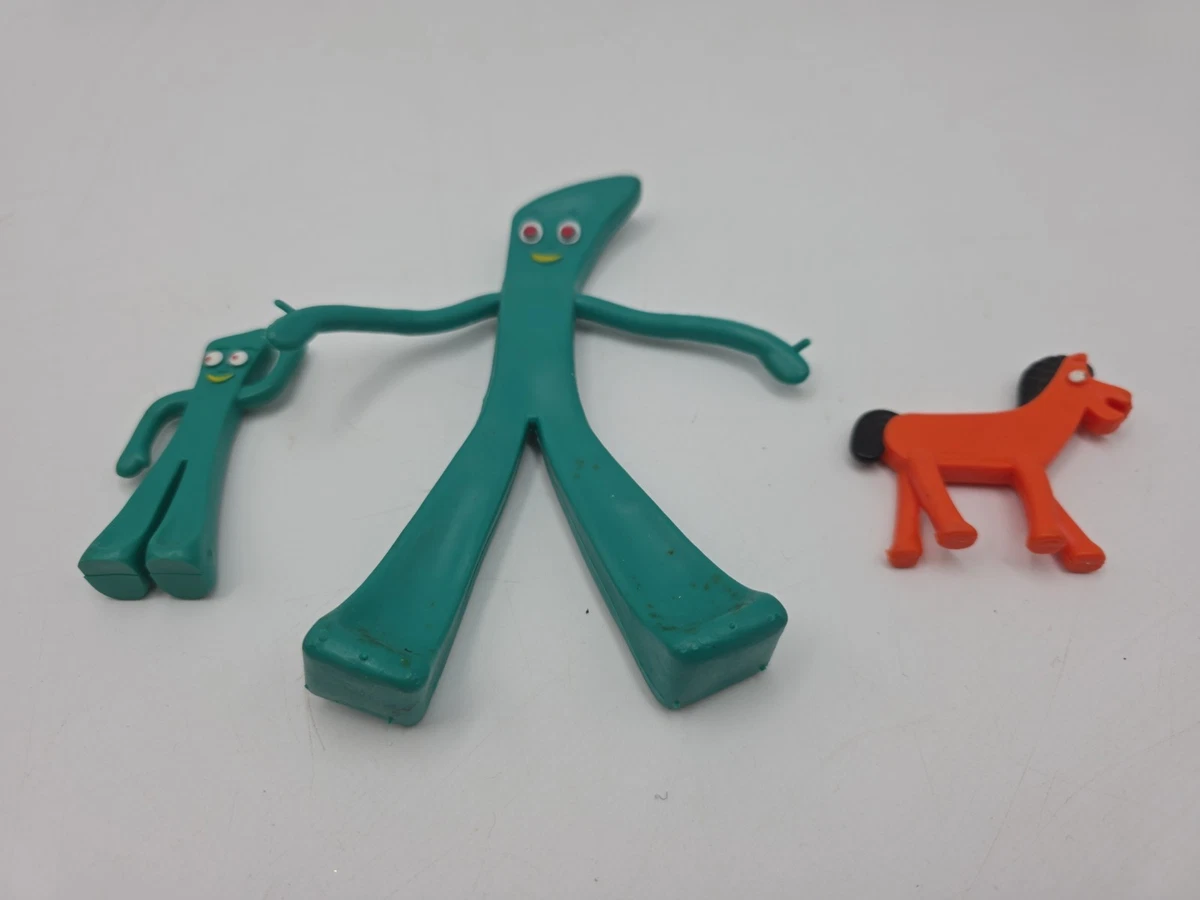 Gumby Cartoon & TV Character Action Figures 1980-1989 Time Period