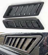 Dry Carbon Fiber Side Vent Covers Replace For Mercedes G-class W463 G55 G63 G500