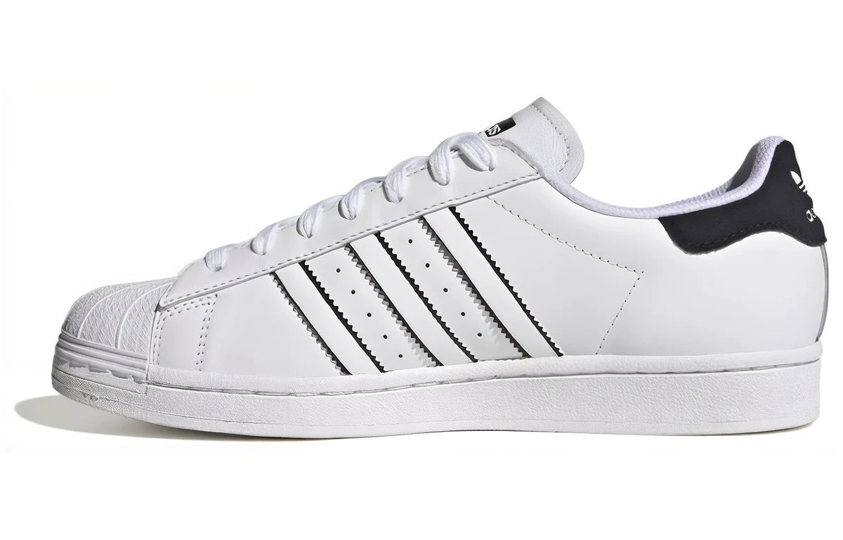 Adidas Superstar White Black Outlined for sale | eBay