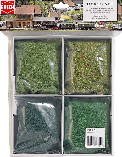 Scatter material set - 4 colours - Picture 1 of 2