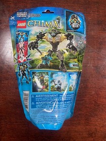 LEGO 70202 - NEW IN PKG Legends of Chima, Chi Gorzan 2013 Retired Set 642 Pieces