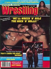 SPORTS REVIEW WRESTLING Terry Gordy Andre the Giant ++ 11 1986