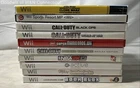 New Super Mario Bros. Wii Sports Resort Nintendo Wii Game Lot 10 Games Mario COD