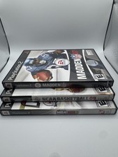 PS2 Sports Game Lot NCAA Basketball 09 NBA 2K10 Madden 07 Complete PlayStation 2