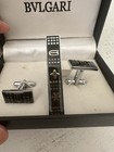 Men’s Antique Silver Cufflink Tieclip  Set — photo 4