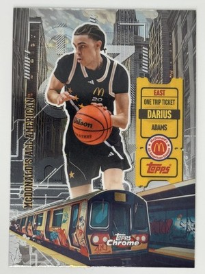 Darius Adams High Rises 2025 Topps Chrome McDonald s All American #HR-2