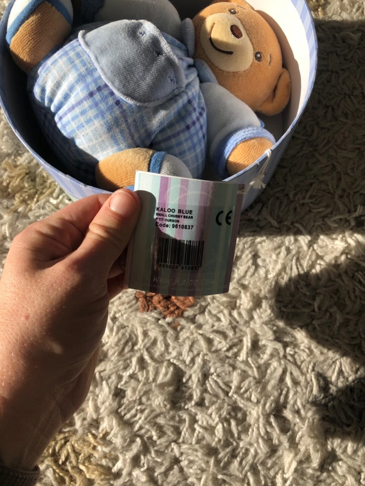 Neu original verpackt Kaloo Chubby Bär blau - Bild 3 von 4
